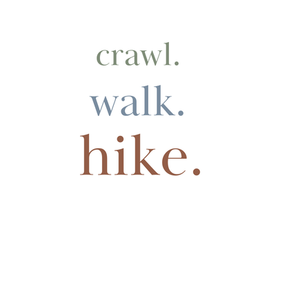 graphic bodysuit | crawl walk hike