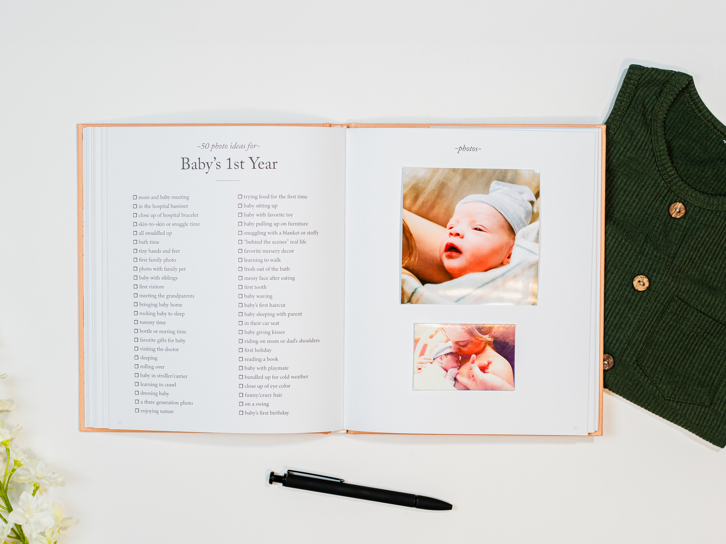 Baby's First Year Memory Book