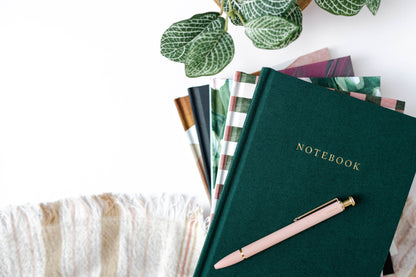 Blank Lined Journal: Emerald