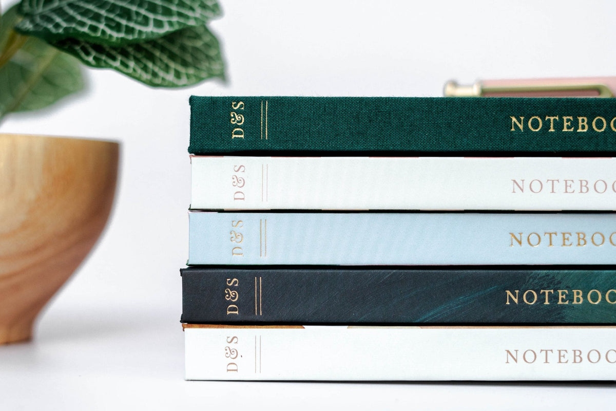 Blank Lined Journal: Emerald
