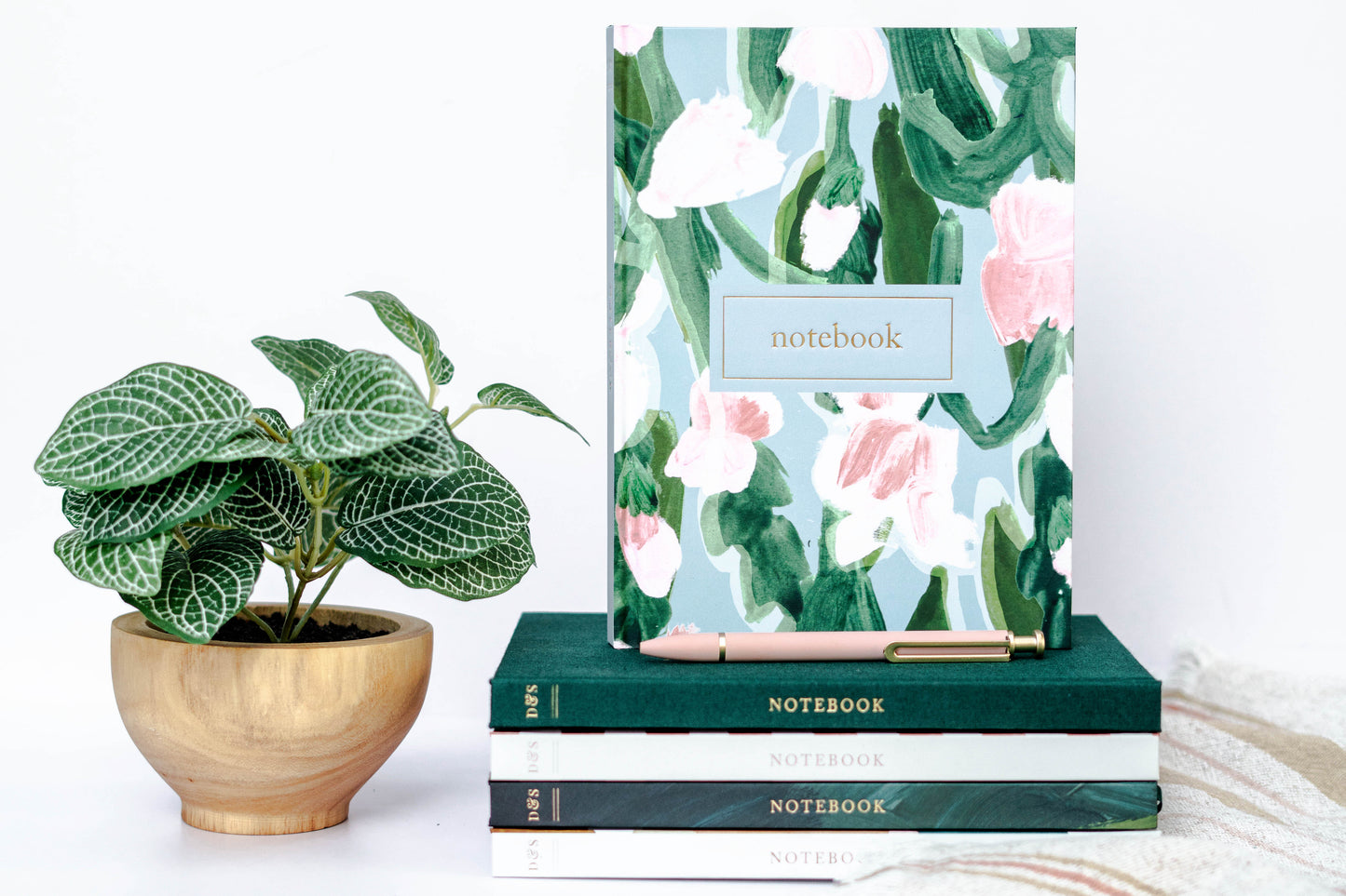 Blank Lined Journal: Emerald