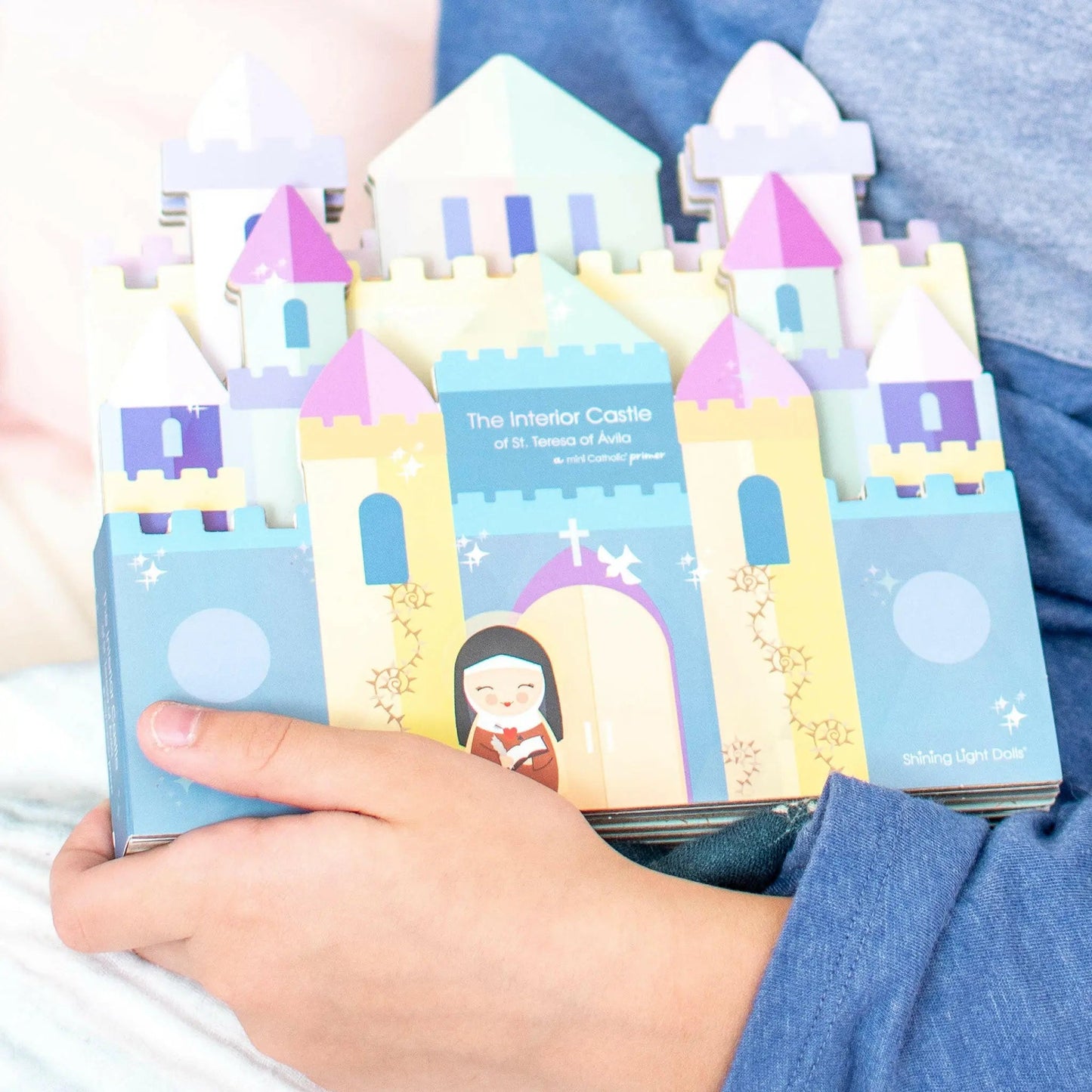 2025 Gold Medalist! - The Interior Castle of St. Teresa of Avila: A Mini Catholic Primer shaped book
