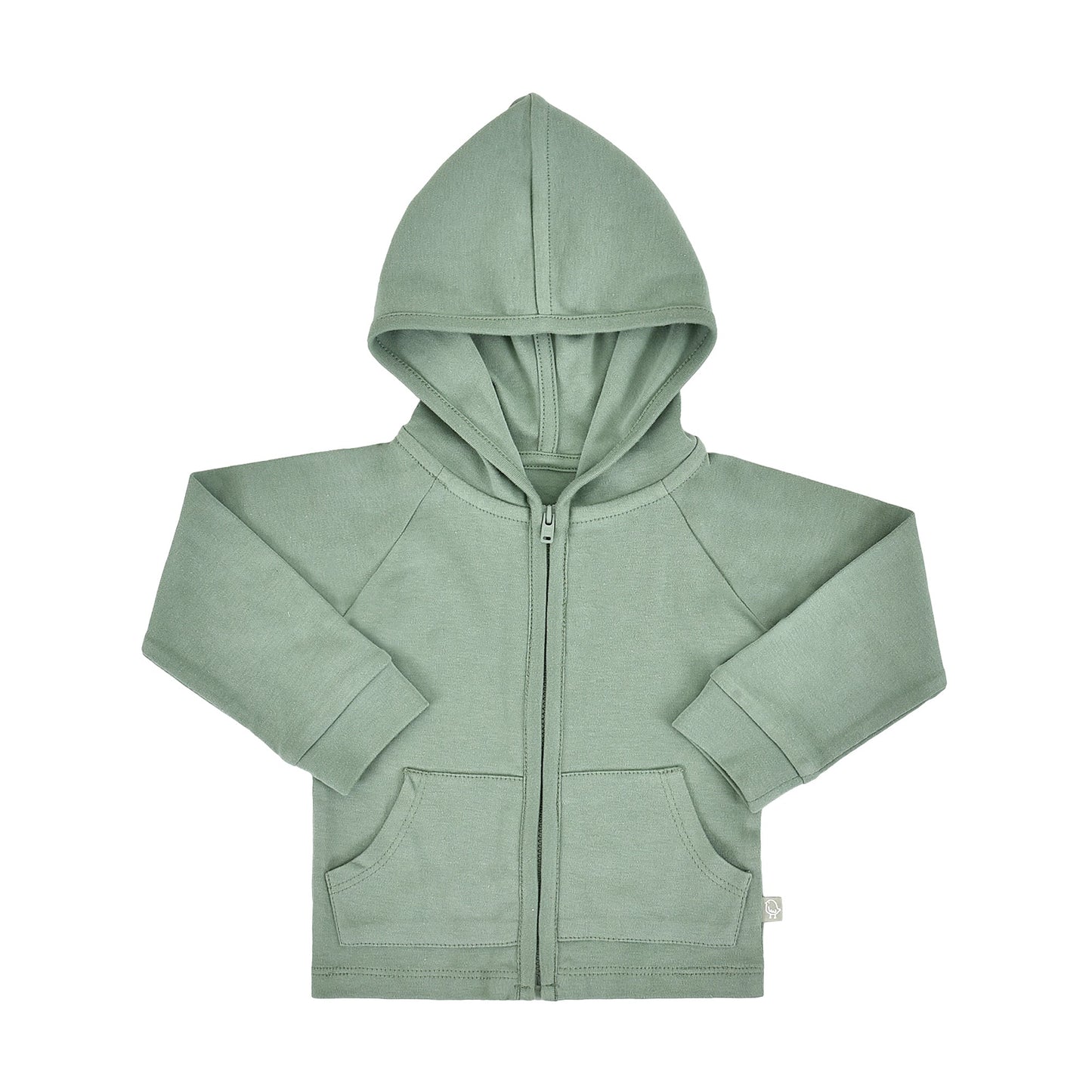 hoodie | basil green