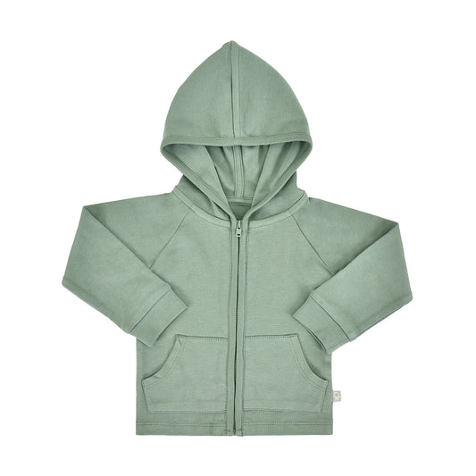 hoodie | basil green