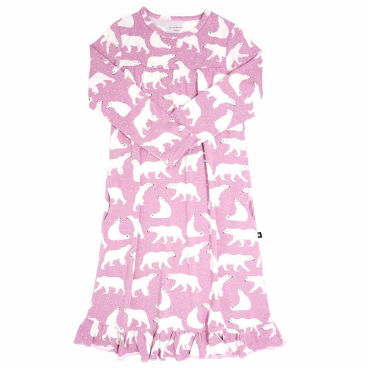Boho Dress - Polar Bear Mauve