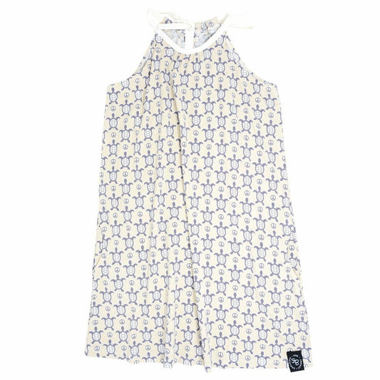 Pillowcase Pocket Dress - Peaceful Turtle