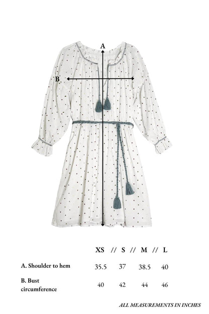 Isla Dress in Confetti Dot