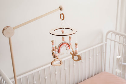 Rainbow Crib Mobile