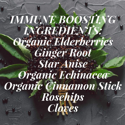 Elderberry DIY Kit - Herbal Remedy Aid for Colds, Flu, Allergies