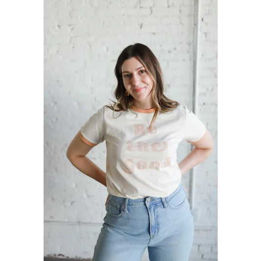 Be the Good Retro Ringer Tee