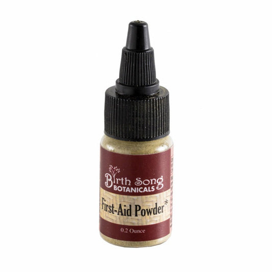 Organic Herbal First Aid Powder, with Myrrh, Neem, and Yarrow