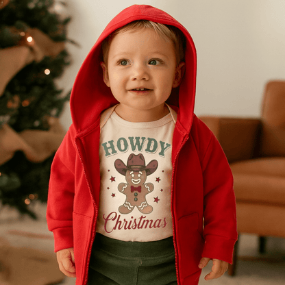 graphic tee | howdy gingerbread christmas