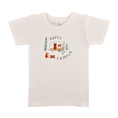 graphic tee | happy camper