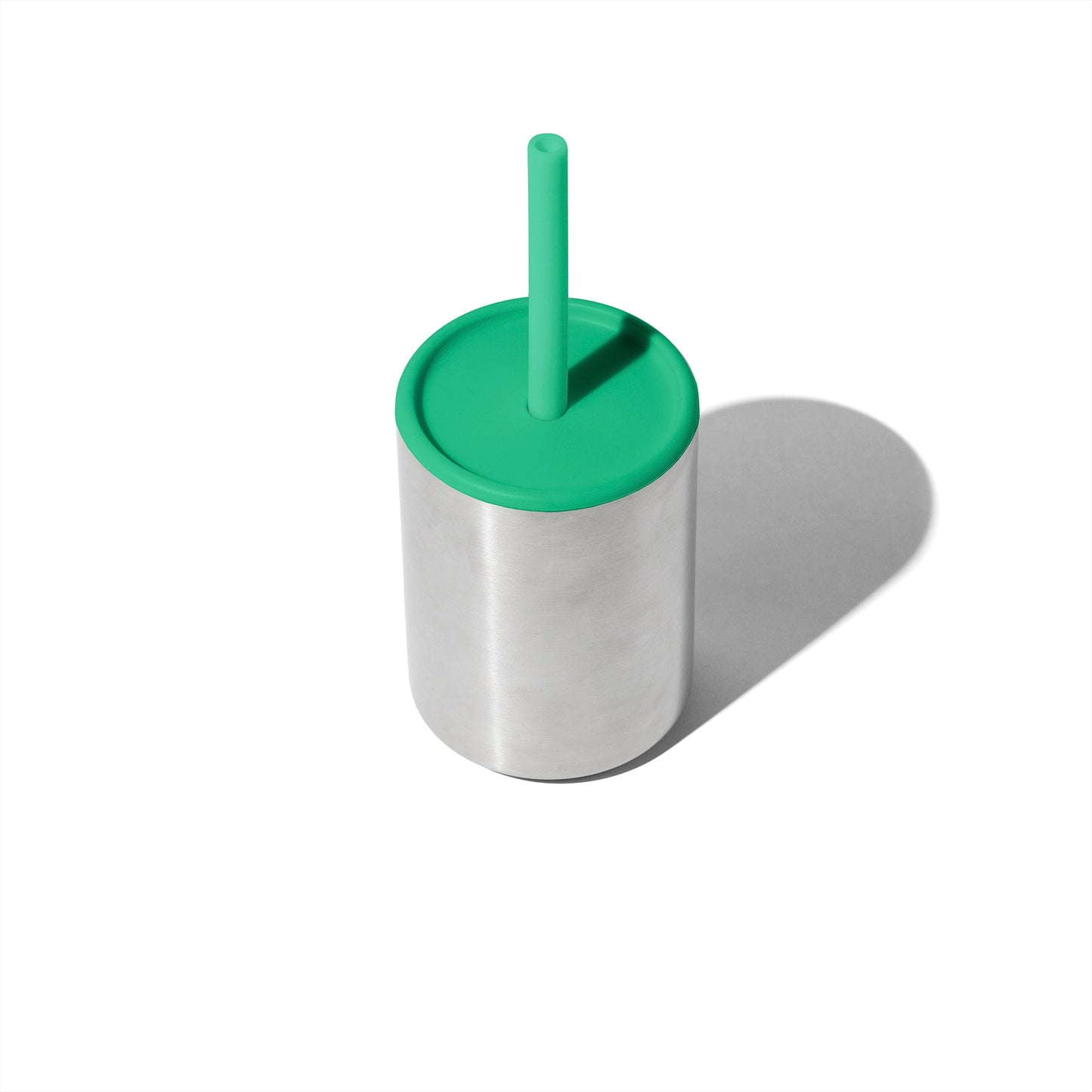 8 oz Medium Sippy Cup + Straw | Stainless Steel