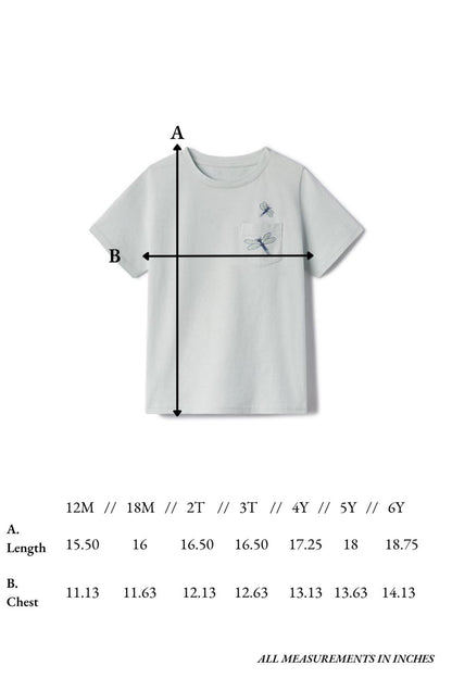 Billy T-Shirt in Dragonfly