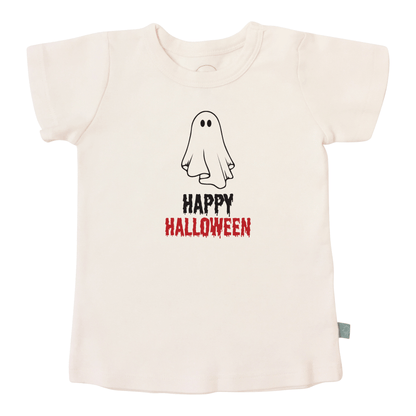 graphic tee | happy halloween ghost