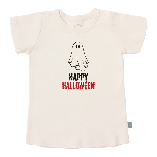 graphic tee | happy halloween ghost
