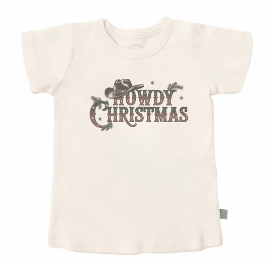 graphic tee | howdy christmas