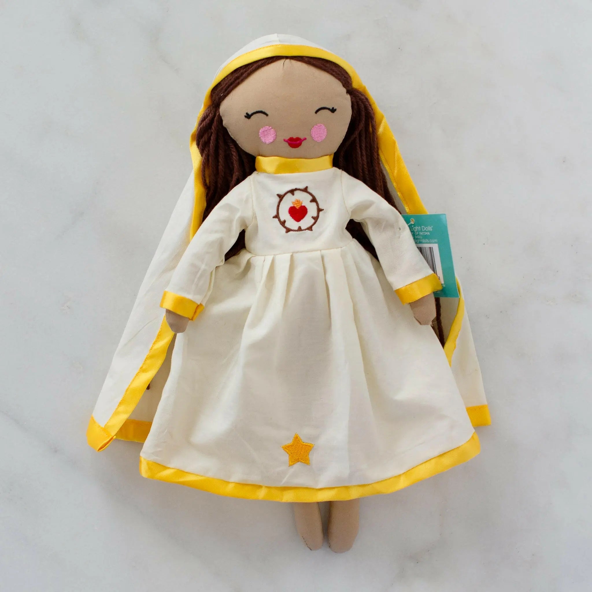 Our Lady of Fatima Rag Doll – Gentle Nursery Shop