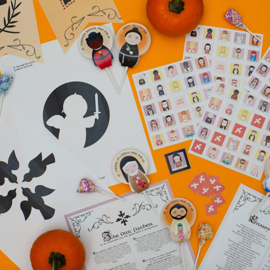 Hallowtide, Halloween, All Saint's Day and All Souls' Day! Feast Day Kit - Digital Download