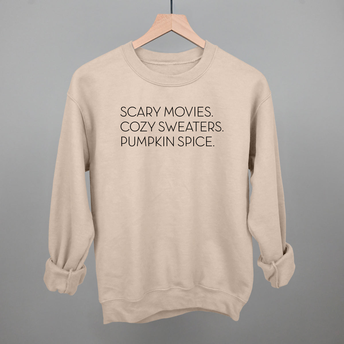 Scary Movies, Cozy Sweaters, Pumpkin Spice