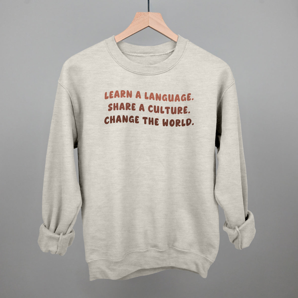 Learn A Language, Share A Culture, Change The World