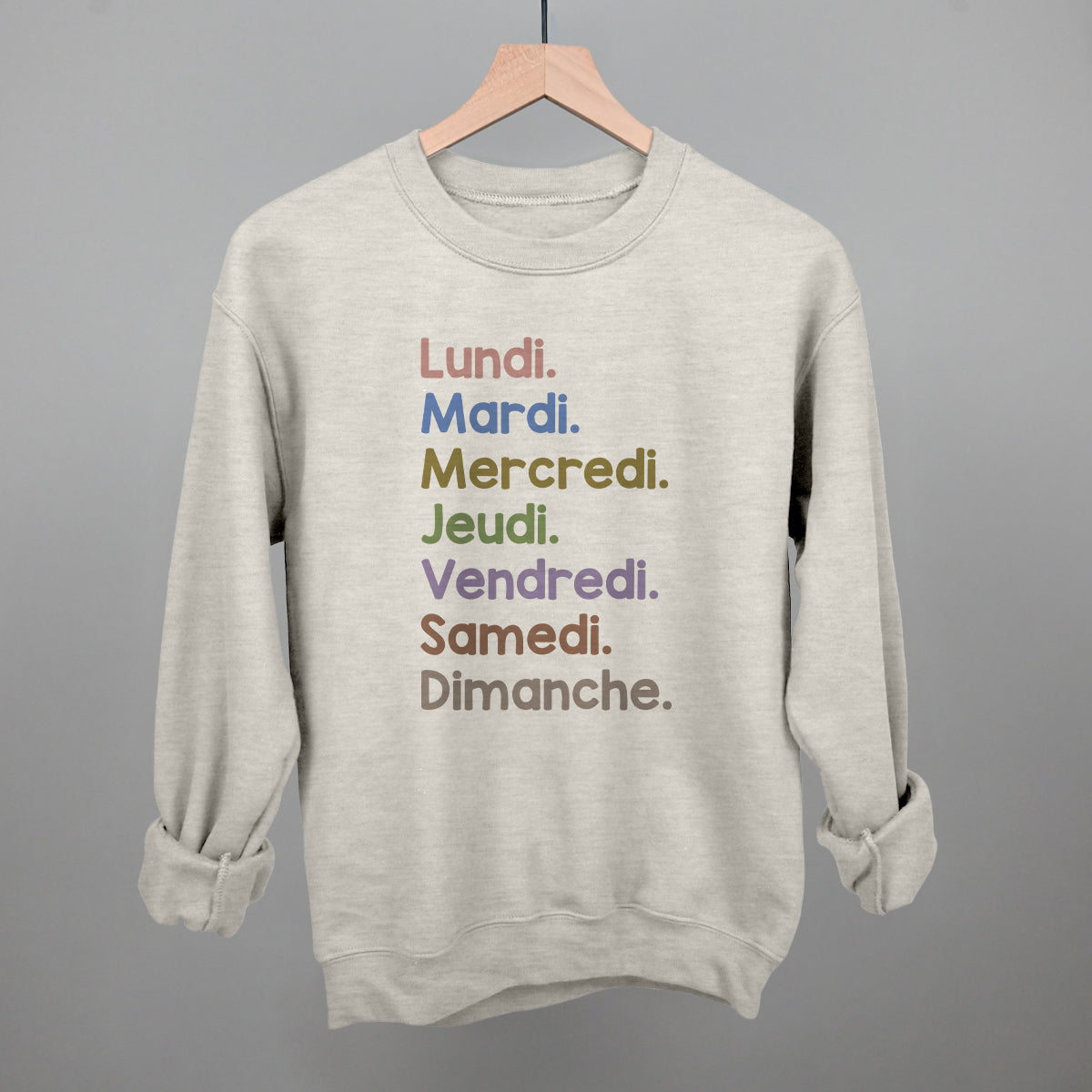 Jours De La Semaine Colorful