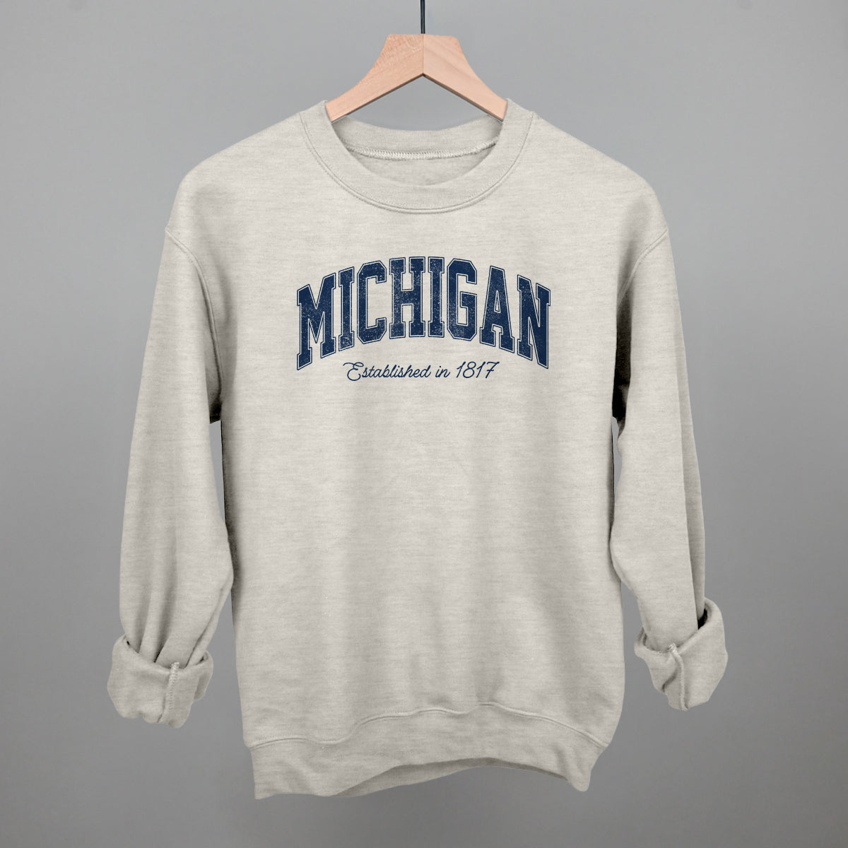 Michigan Varsity Arch (Blue)