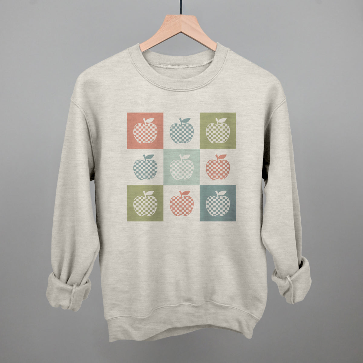 Checkered Apples Grid