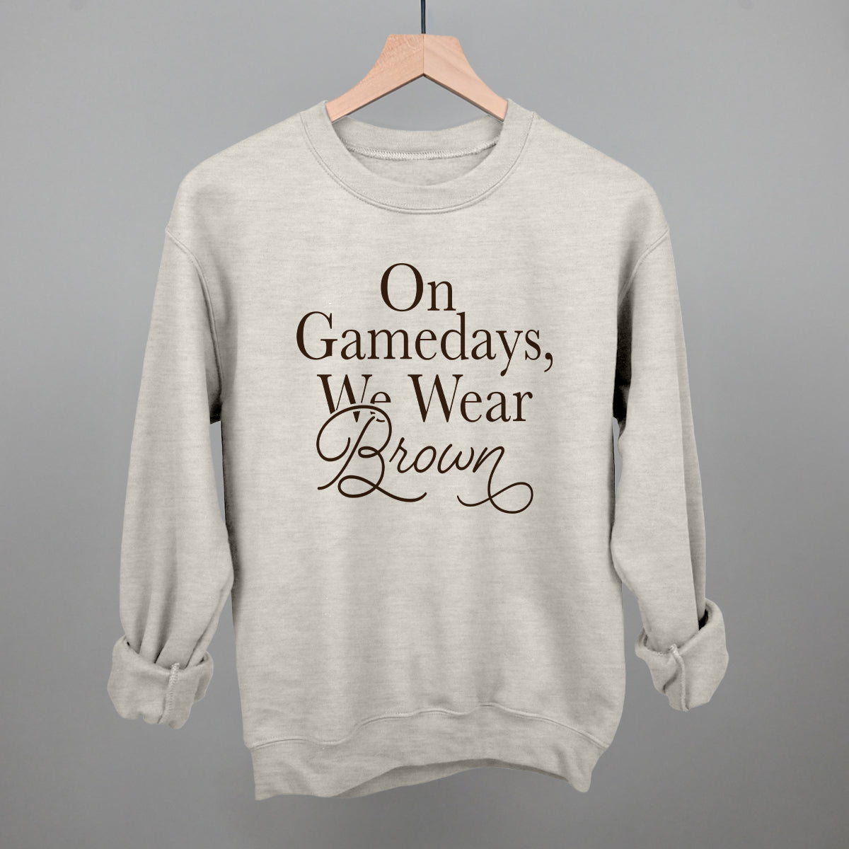 On Gamedays, We Wear Brown