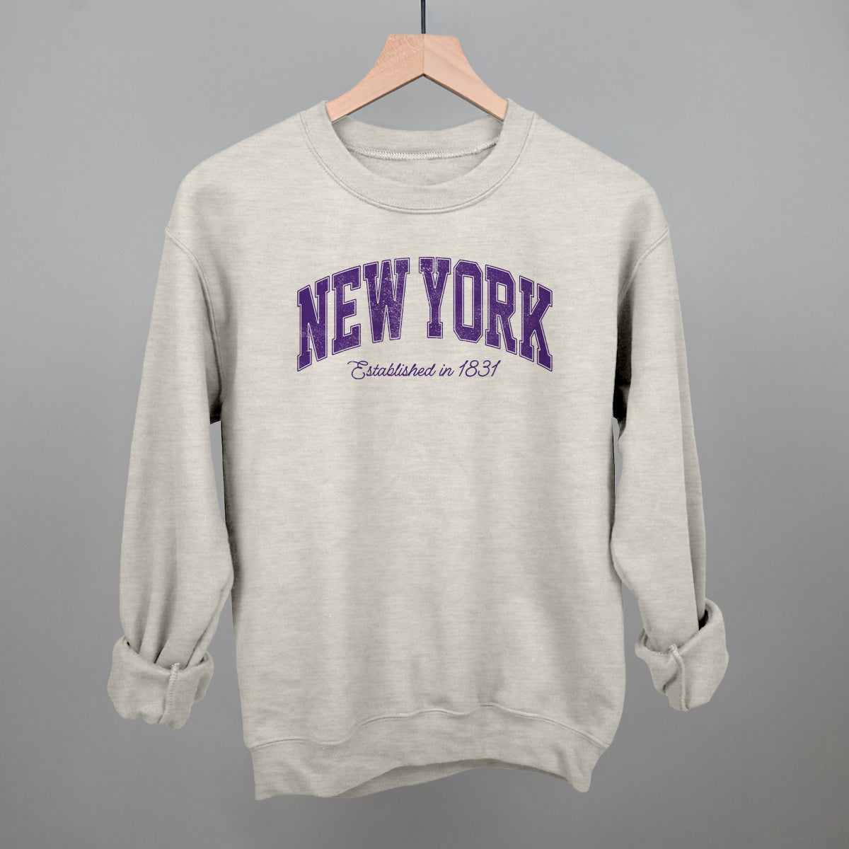 New York Varsity Arch (Purple)
