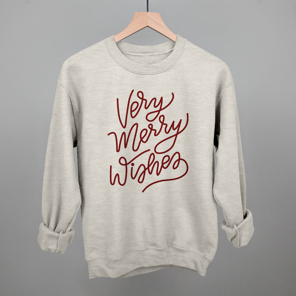 Very Merry Wishes Handwritten