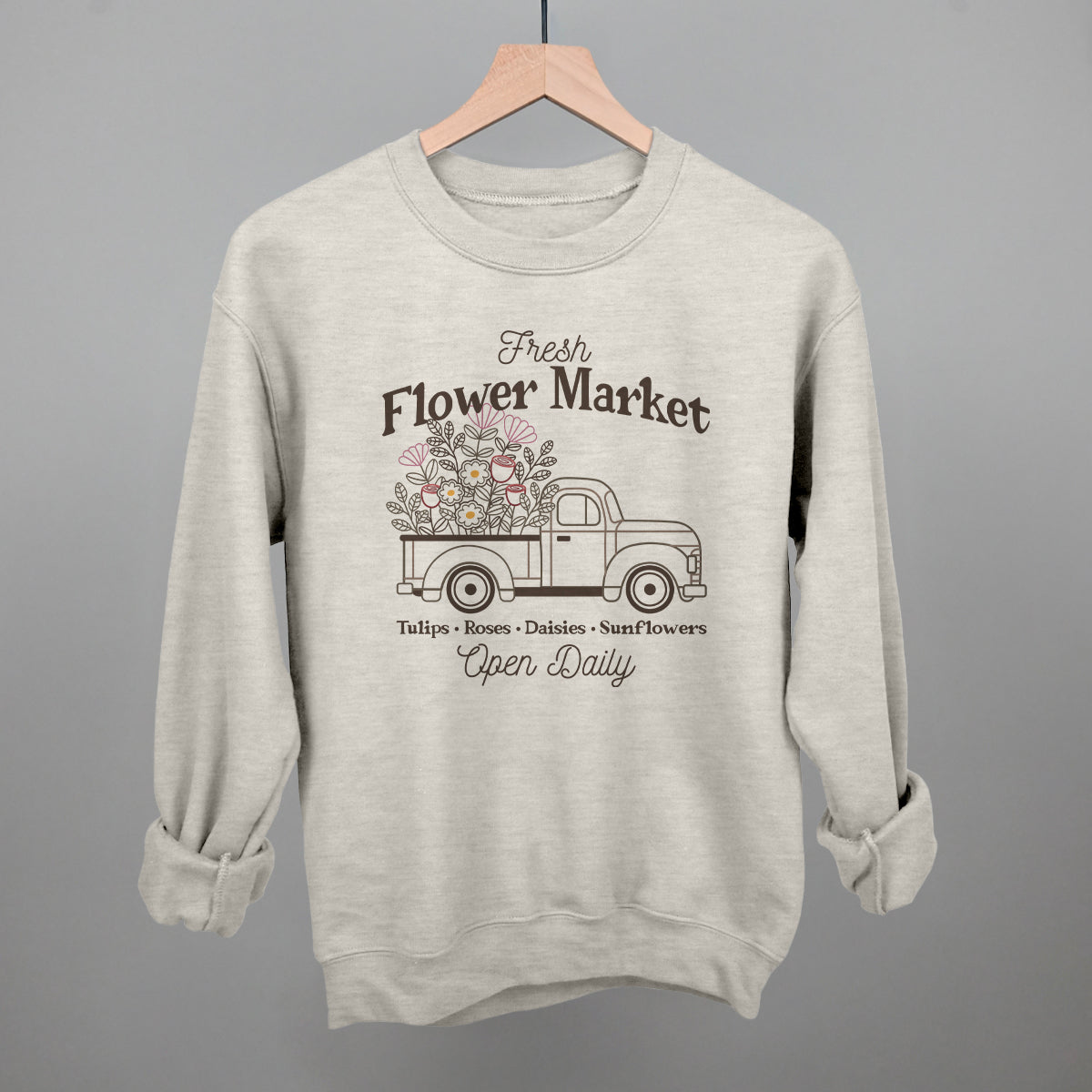 Fresh Flower Market Truck