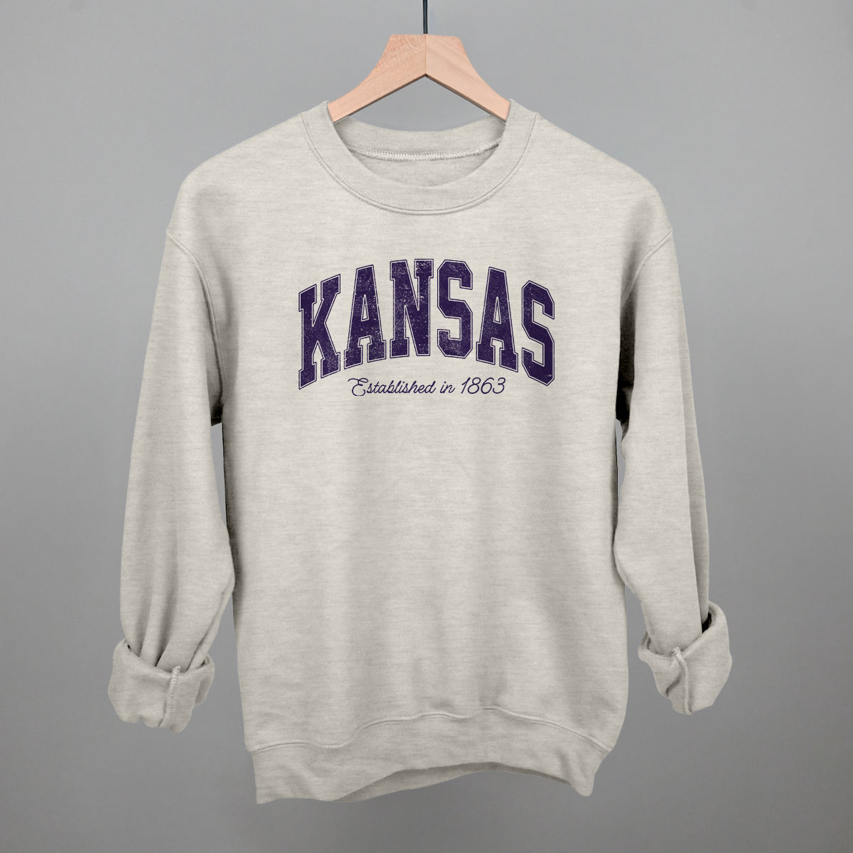 Kansas Varsity Arch (Purple)