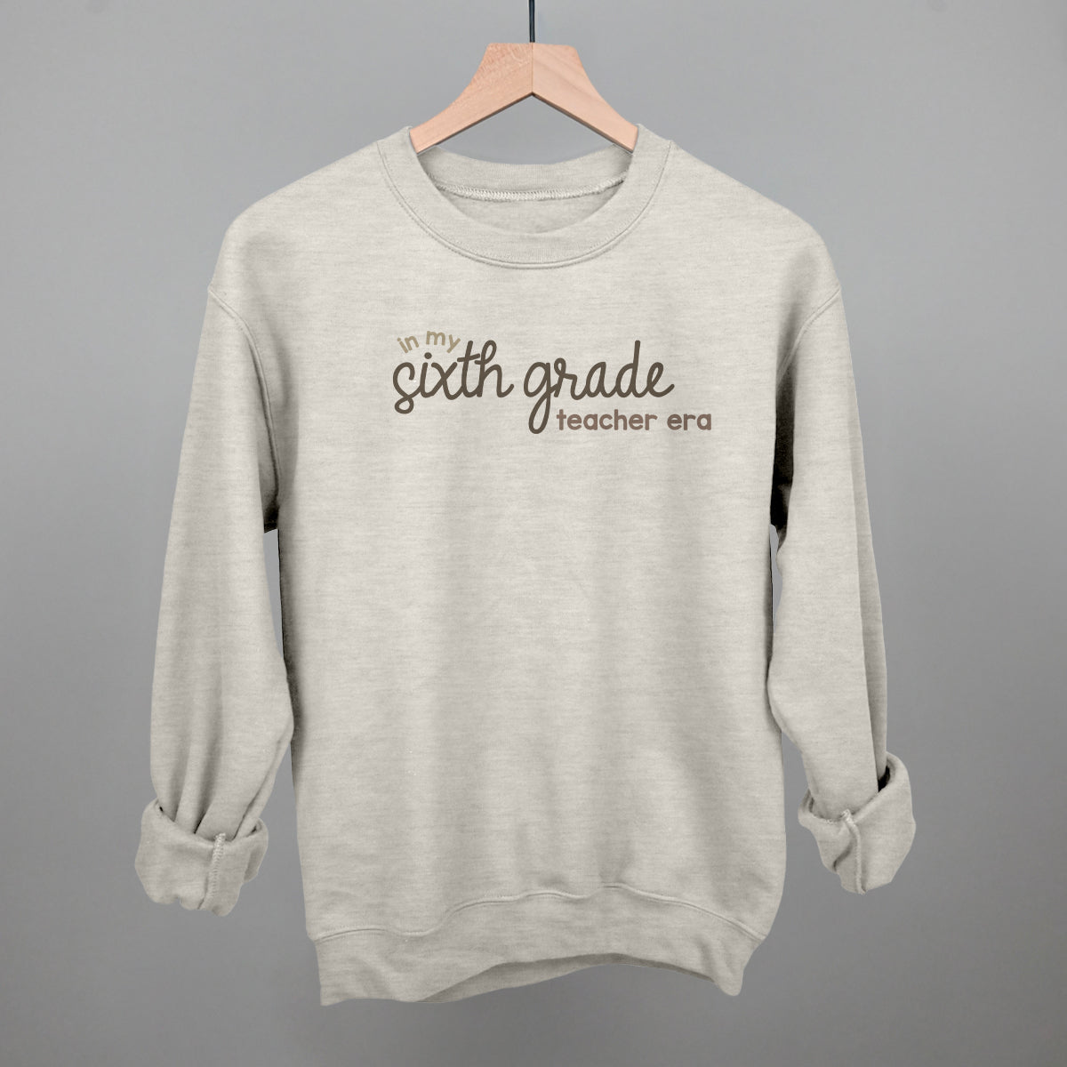 In My Sixth Grade Teacher Era