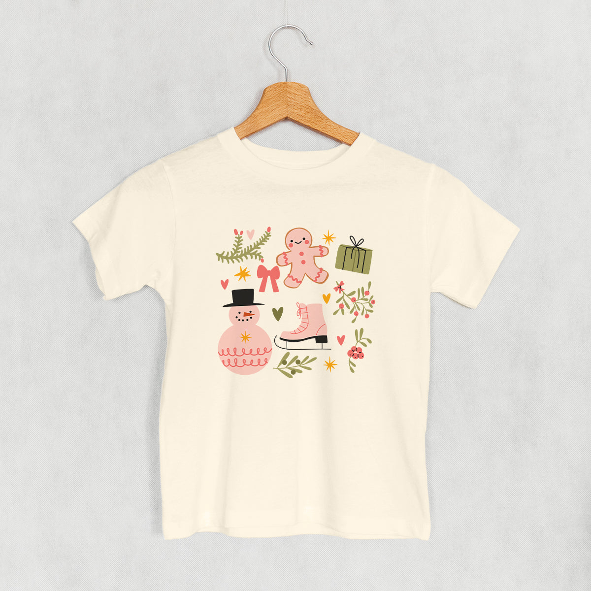 Pink Christmas Doodles (Kids)