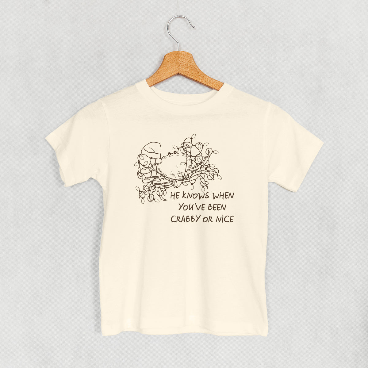 He Knows When You've Been Crabby Or Nice (Kids)