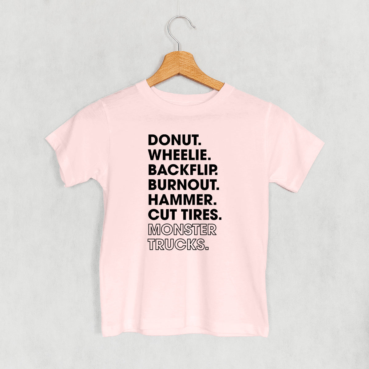 Monster Truck Lingo List (Kids)