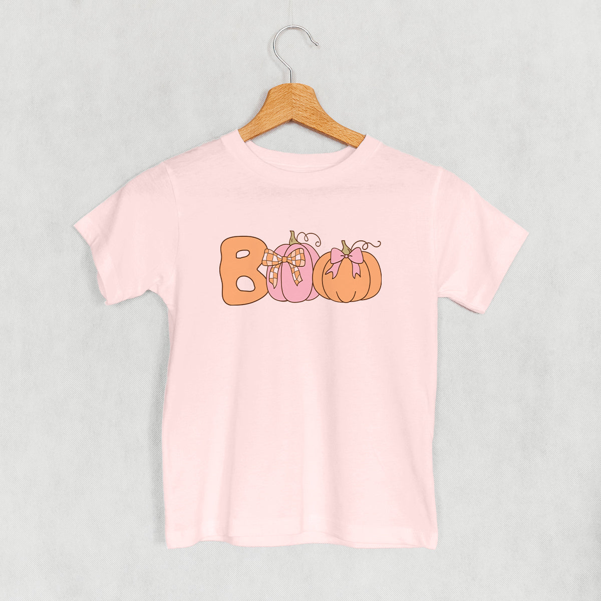 Boo (Pumpkins + Bows) (Kids)