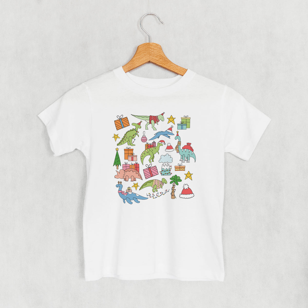 Christmas Dinosaur Collage (Kids)