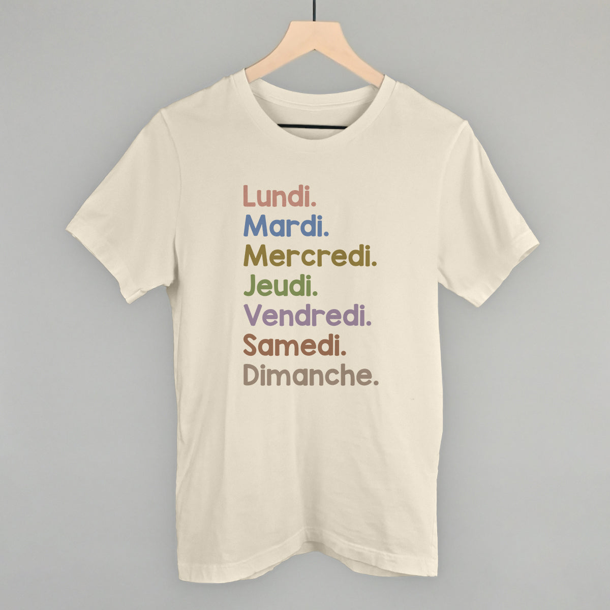 Jours De La Semaine Colorful