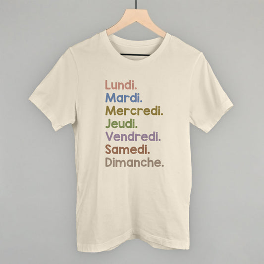 Jours De La Semaine Colorful