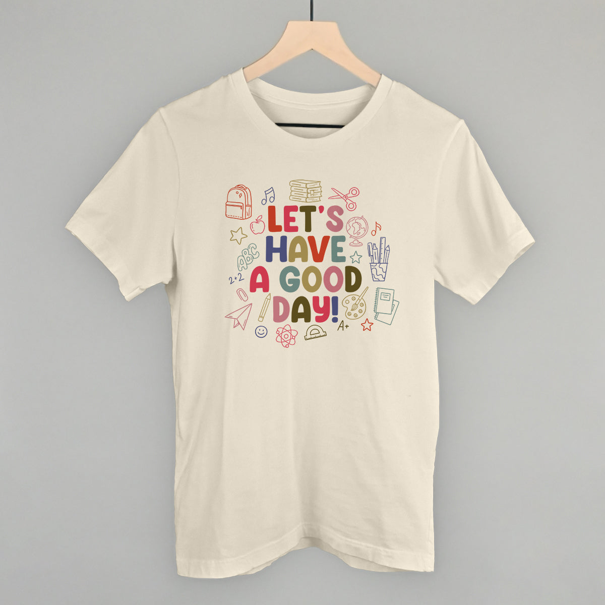 Let's Have A Good Day Colorful Doodles