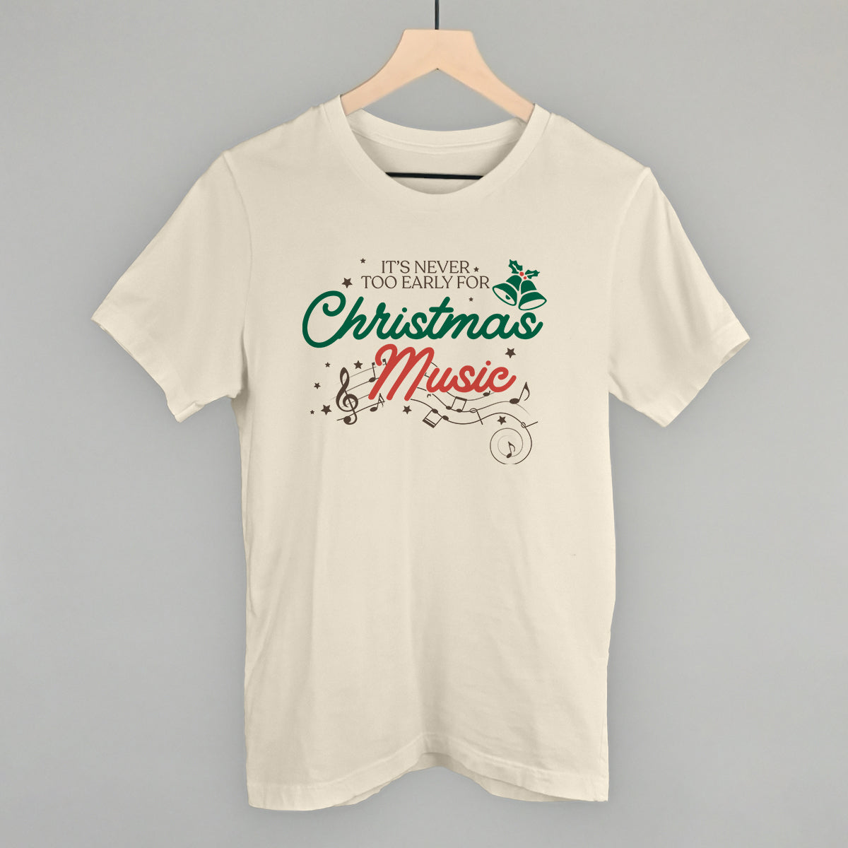 It's Never Too Early For Christmas Music Doodle