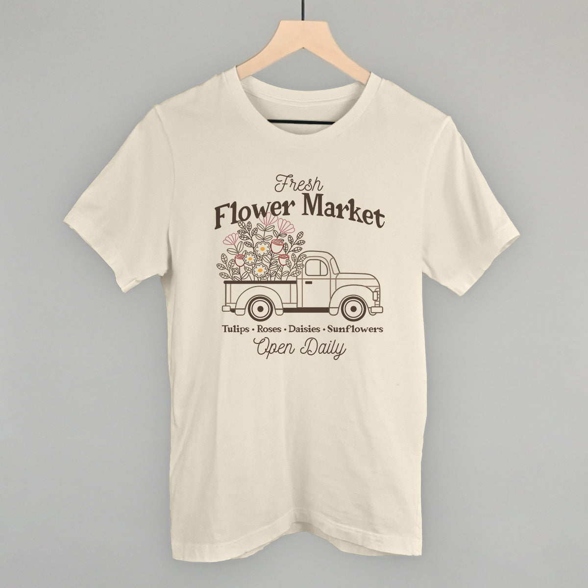 Fresh Flower Market Truck