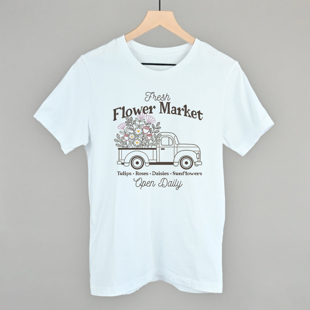 Fresh Flower Market Truck