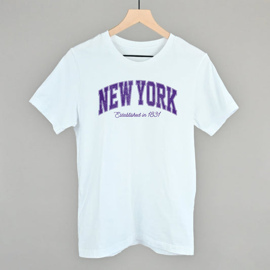 New York Varsity Arch (Purple)