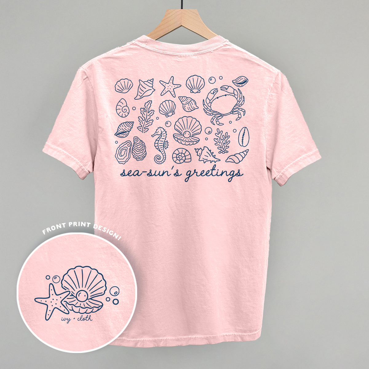 Sea-Sun's Greetings (Back Print)