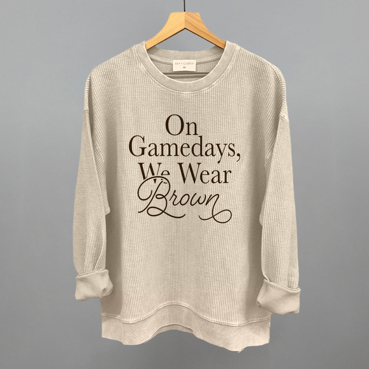 On Gamedays, We Wear Brown