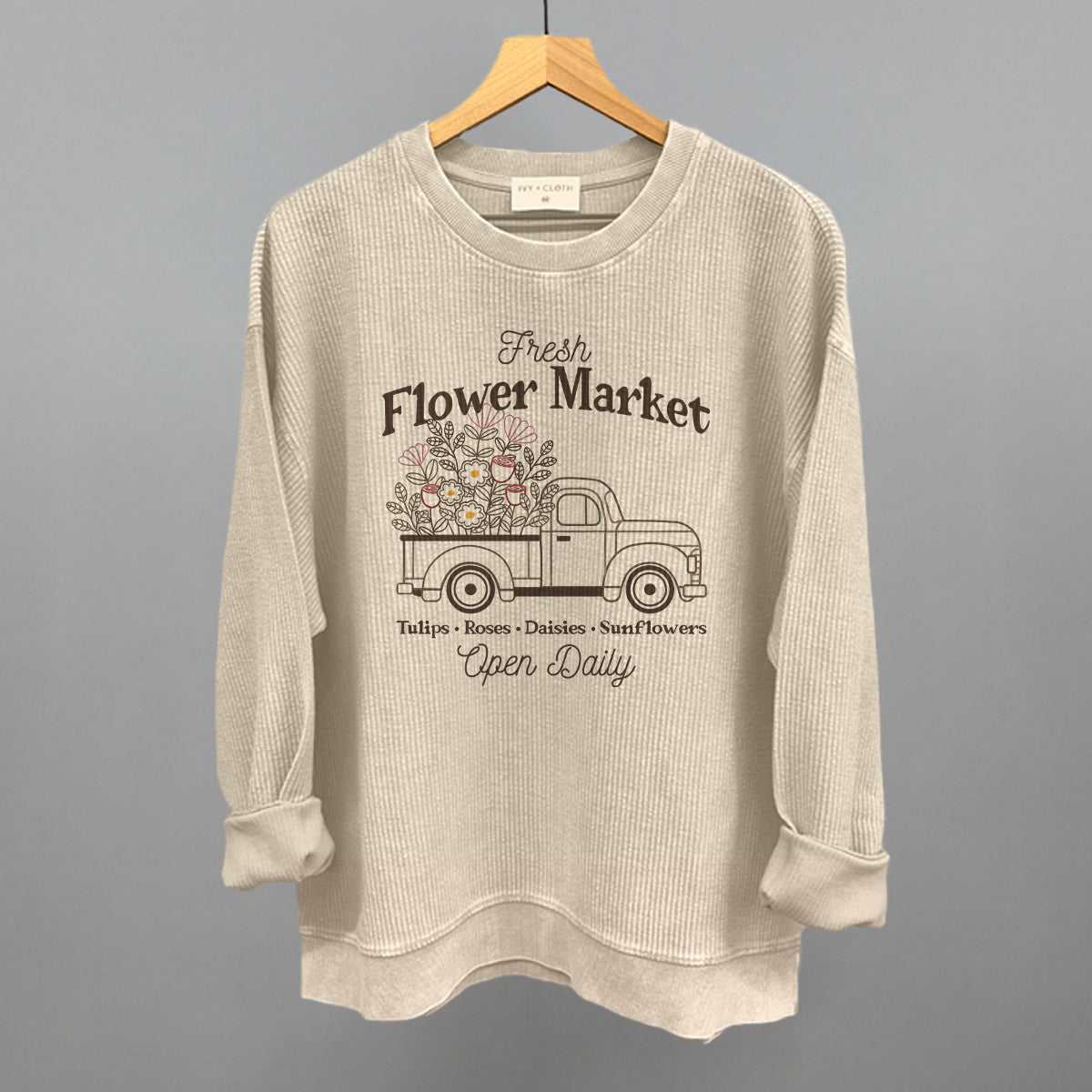 Fresh Flower Market Truck